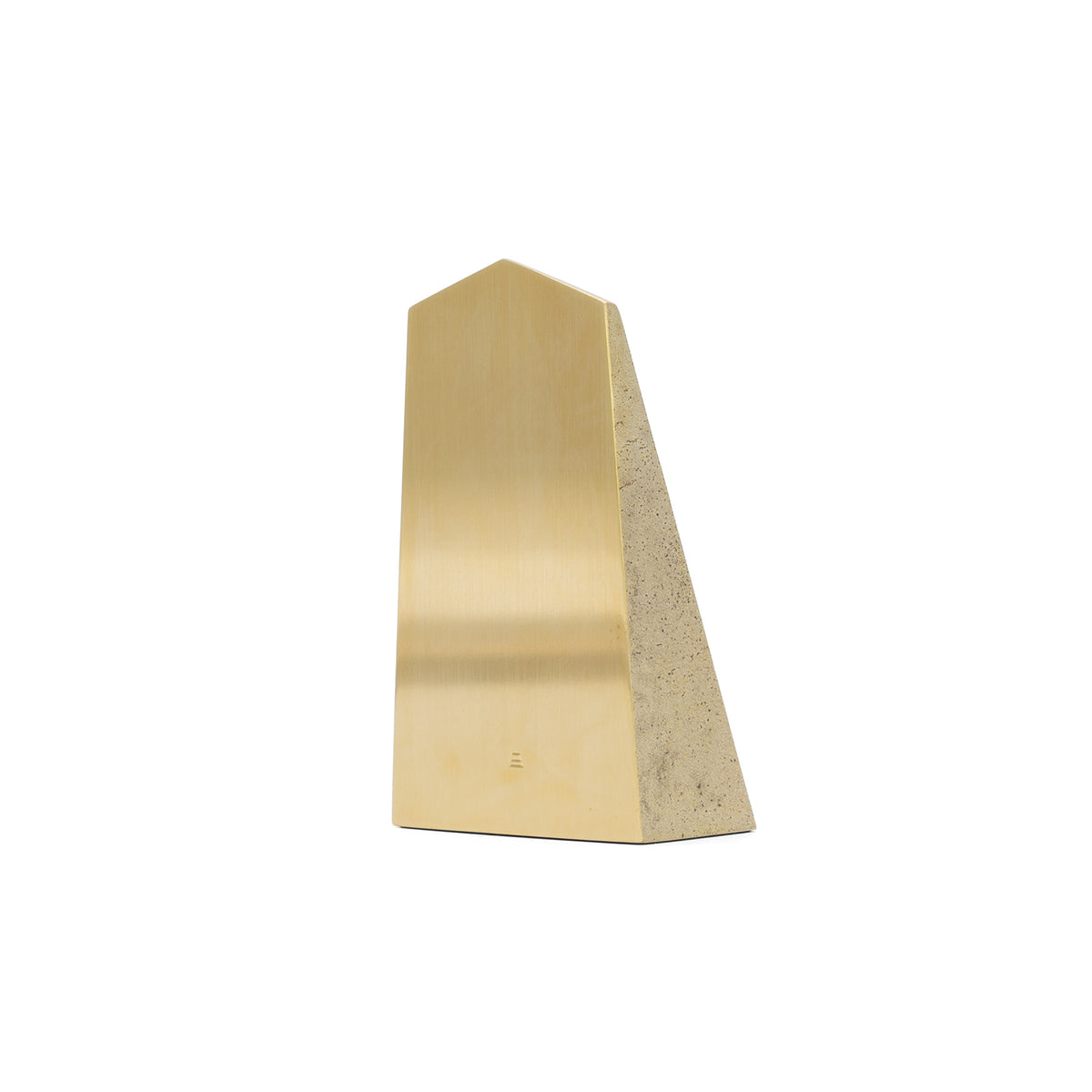 BRASS BOOKEND - KOMAGATA