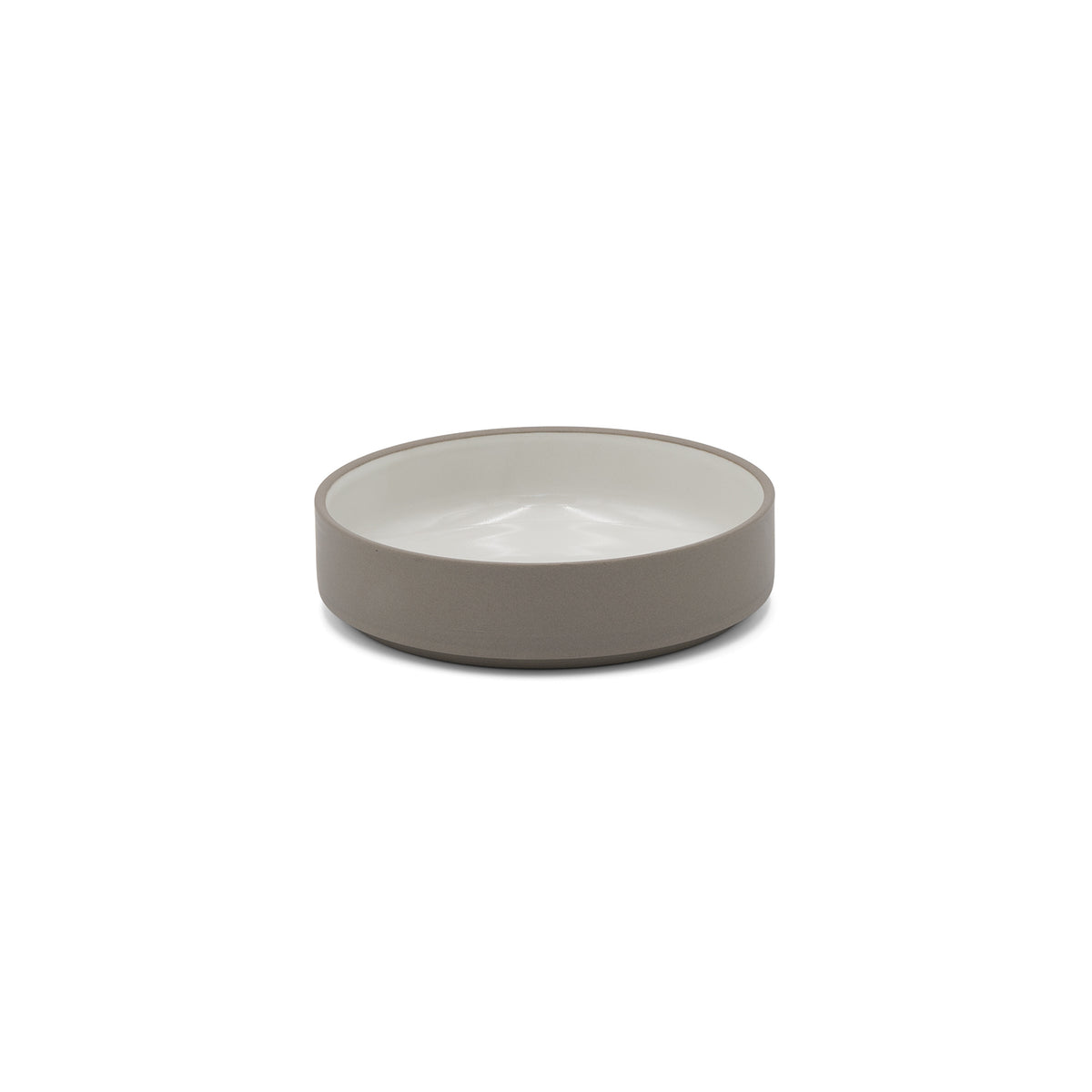 Shallow Bowl, Ash White
