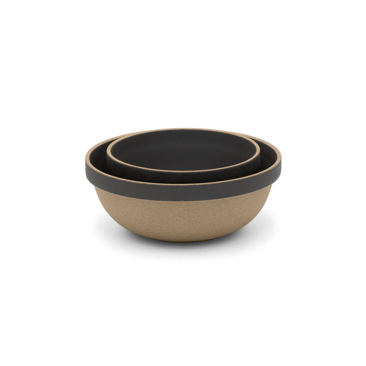 Mid-Deep Round Bowl, Black