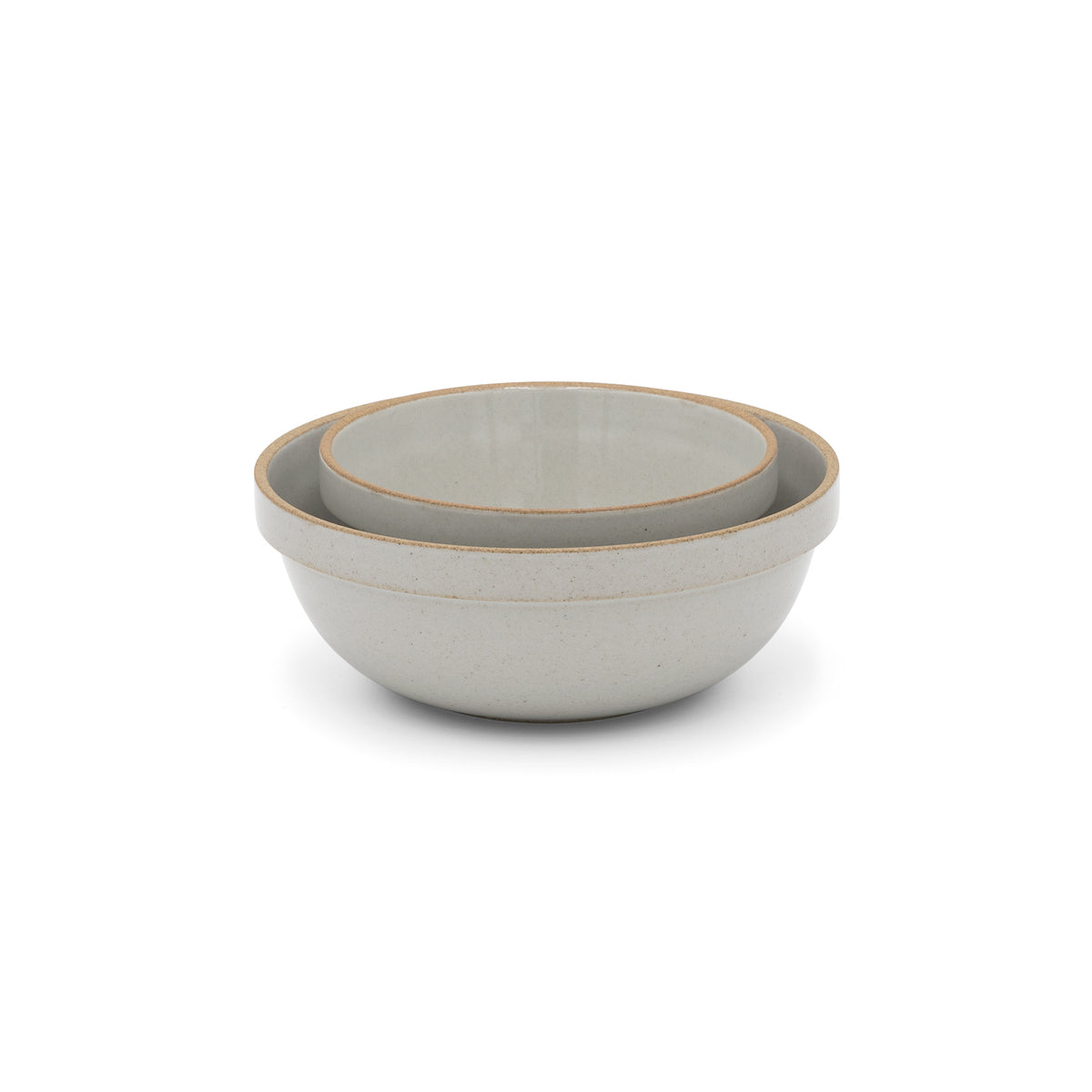 Mid-Deep Round Bowl, Gloss Gray