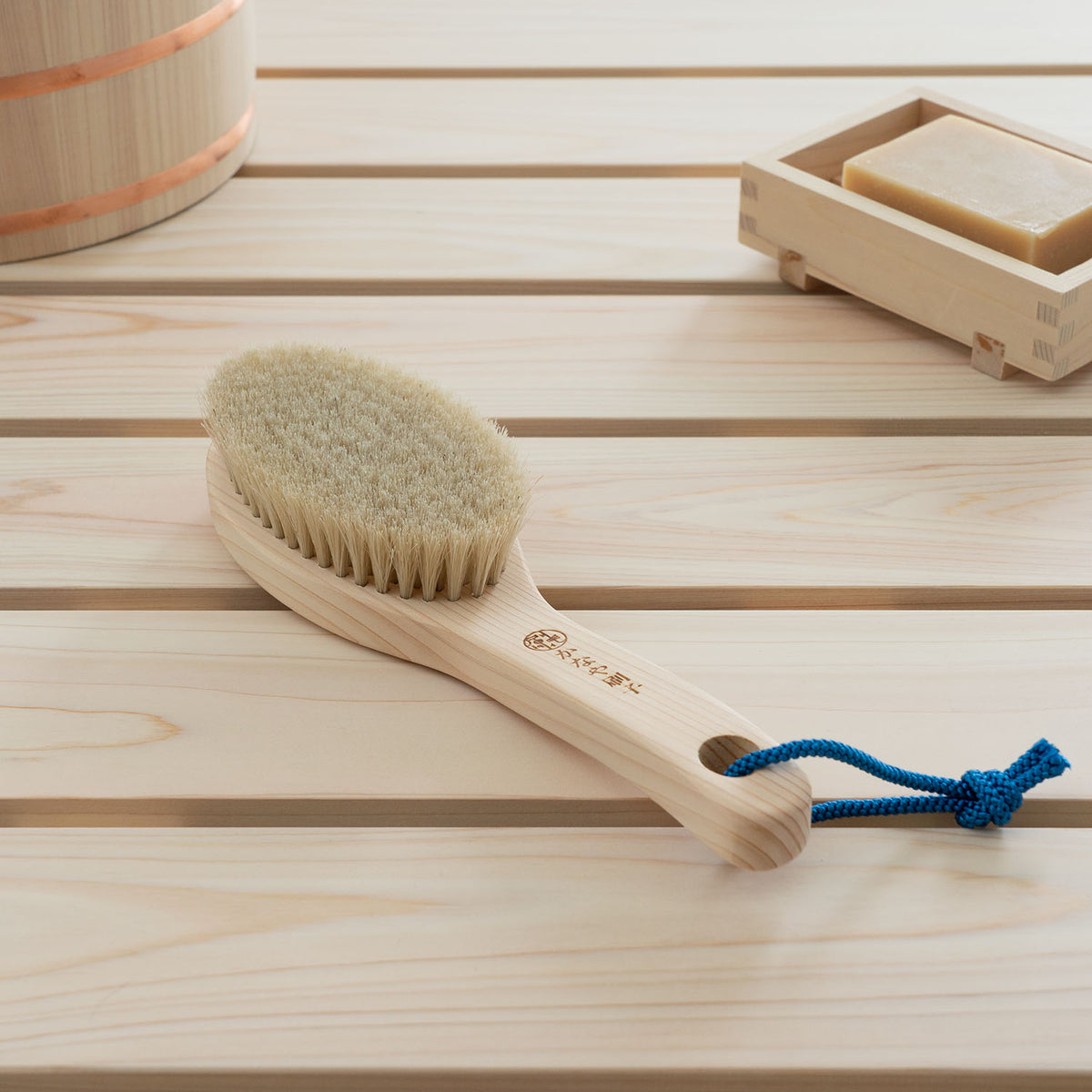 Horse Hair Body Brush - Soft, 9"