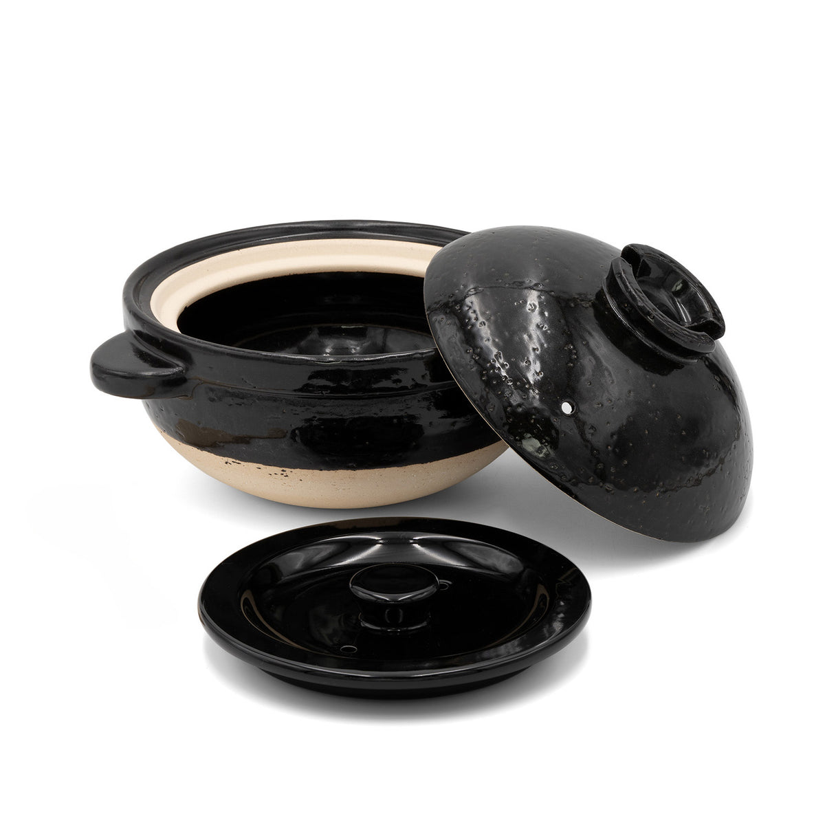 Kamado-san, Donabe Rice Cooker - Black