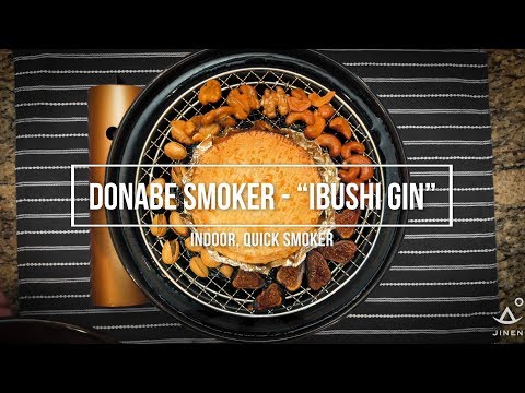 Video of the Ibushi Gin donabe smoker
