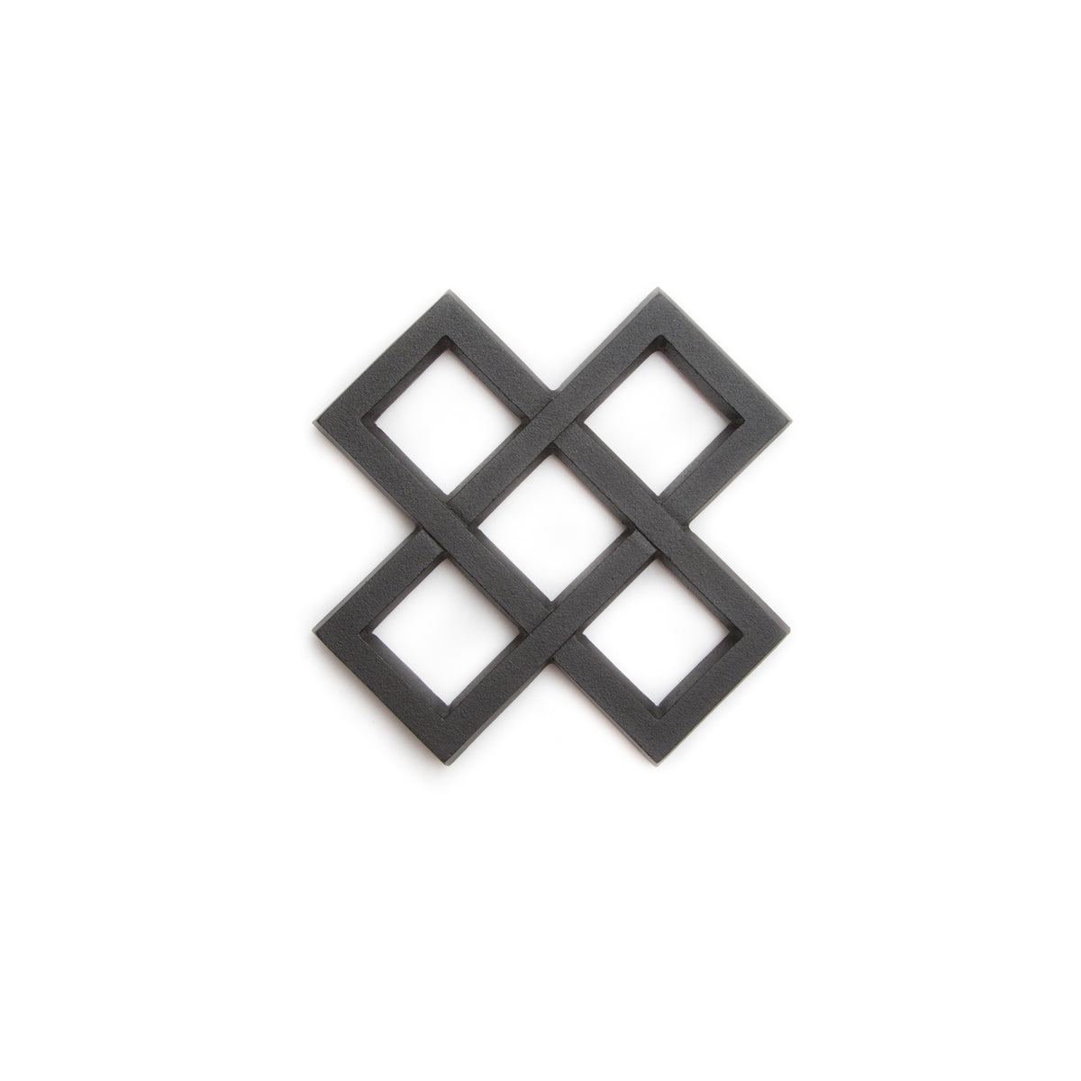 Cast Iron Trivet - Lattice, 5"-Trivet-Kamasada-JINEN