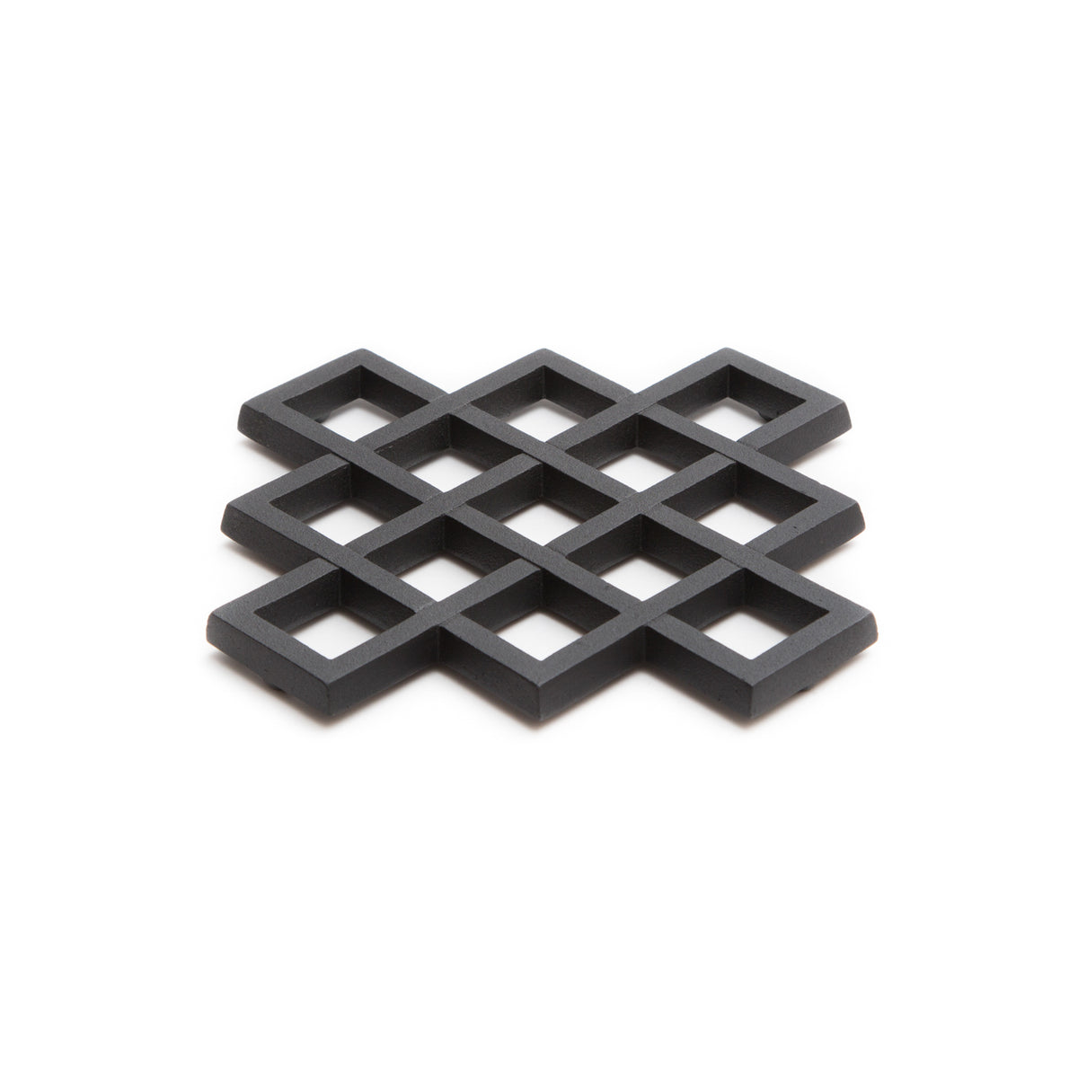 Cast Iron Trivet - Lattice, 8"-Trivet-Kamasada-JINEN