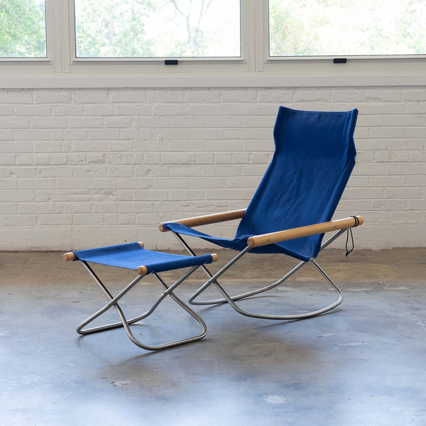Nychair X Ottoman minä perhonen Nychair X - Ottoman, Blue – JINEN