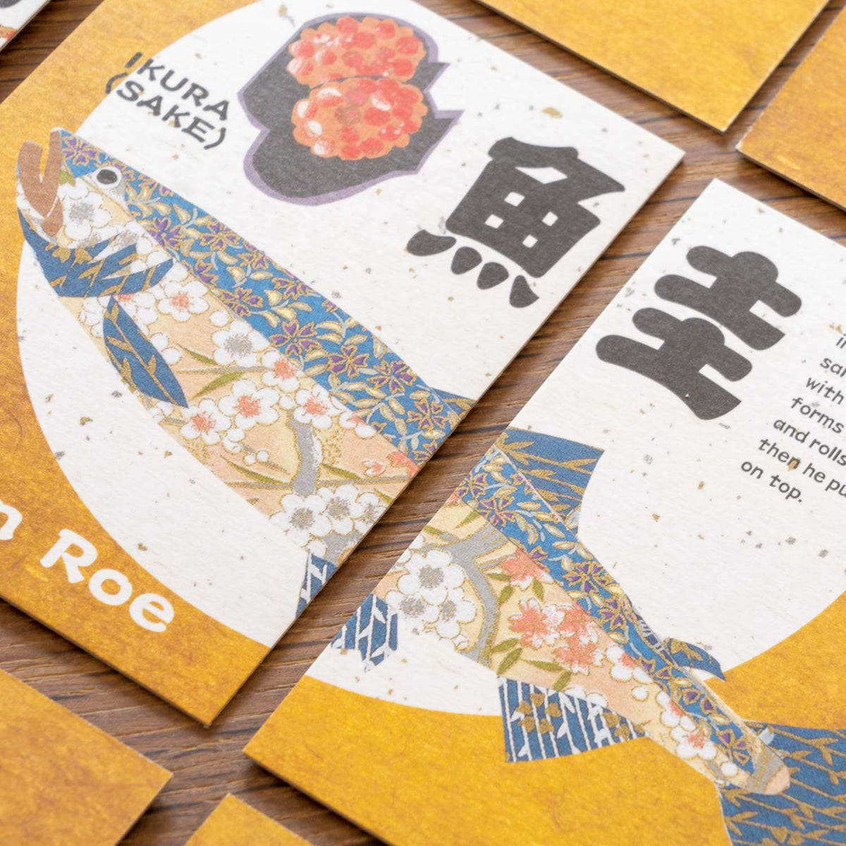 Sushi Bar Matching Card Game