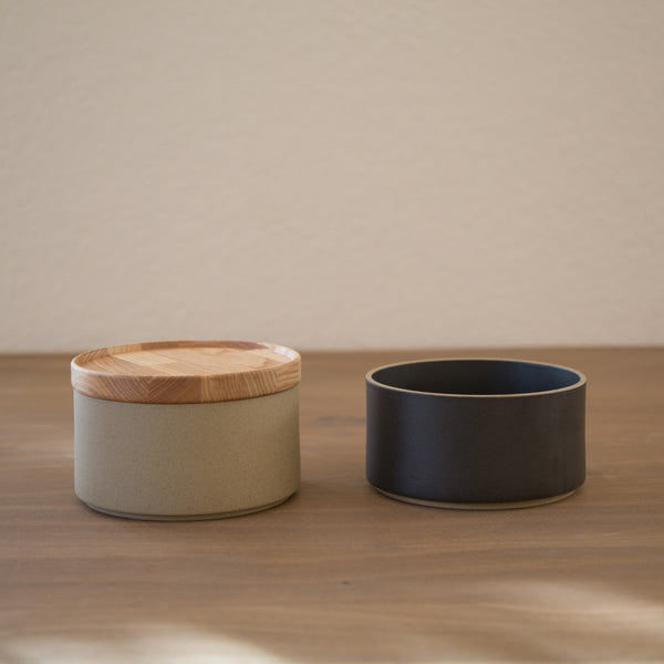 Tall Bowl, Black-Bowl-Hasami Porcelain-3.25"-JINEN