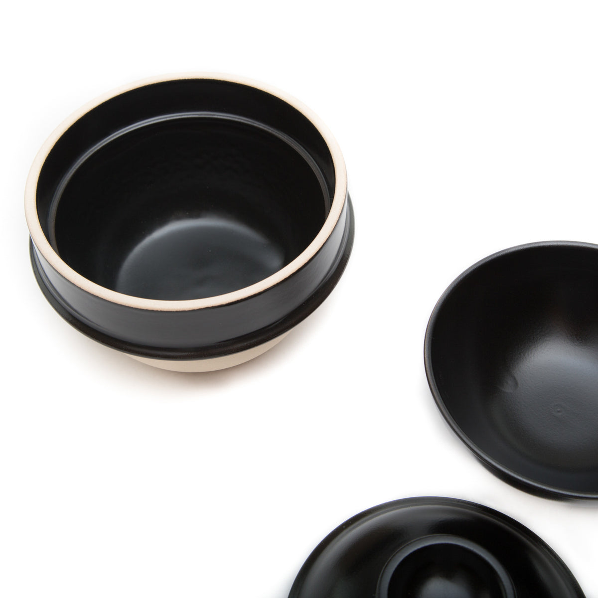 Kamacco - Rice Cooker-Rice Cooker-Tsukamoto Pottery-Black-JINEN