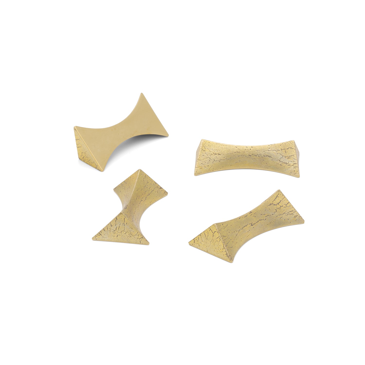 BRASS CHOPSTICK REST - FLASH, 4 PC SET