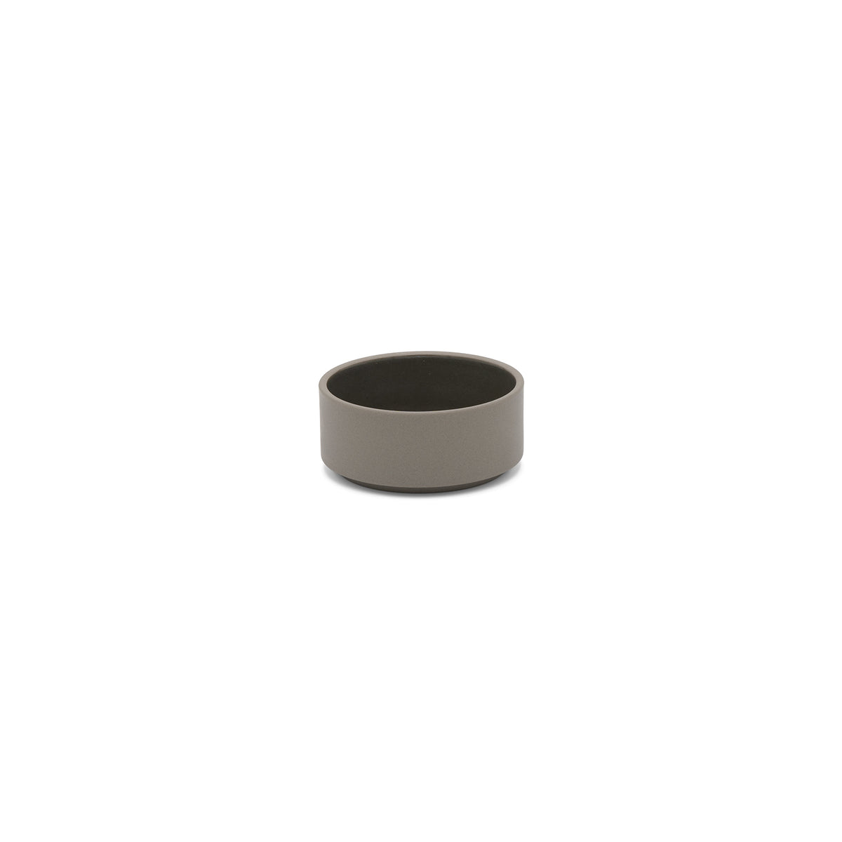 Shallow Bowl, Dark Gray