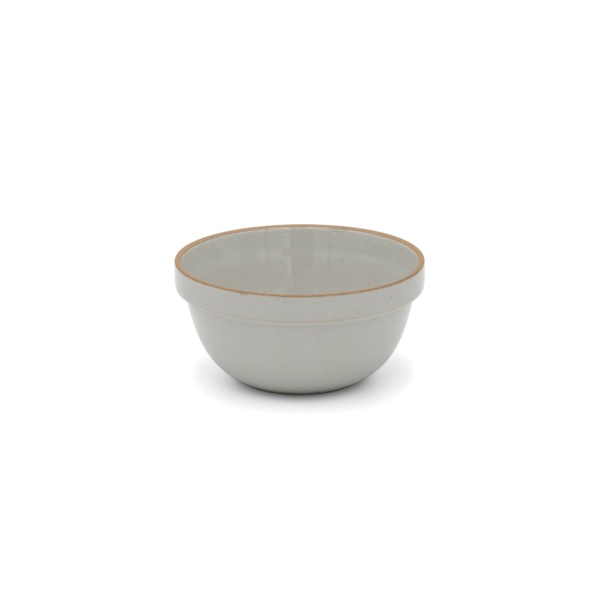 Mid-Deep Round Bowl, Gloss Gray