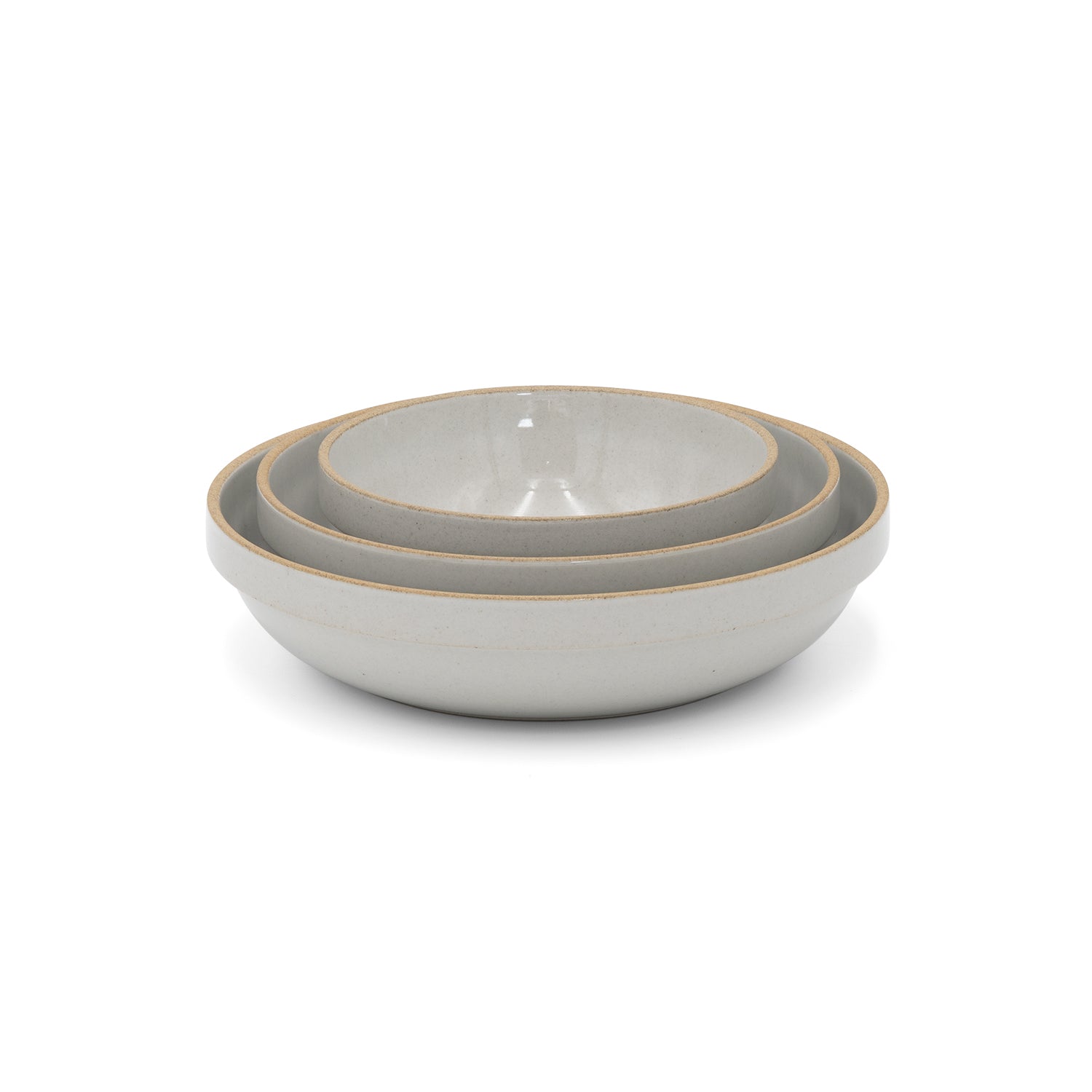 Round Bowl, Gloss Gray