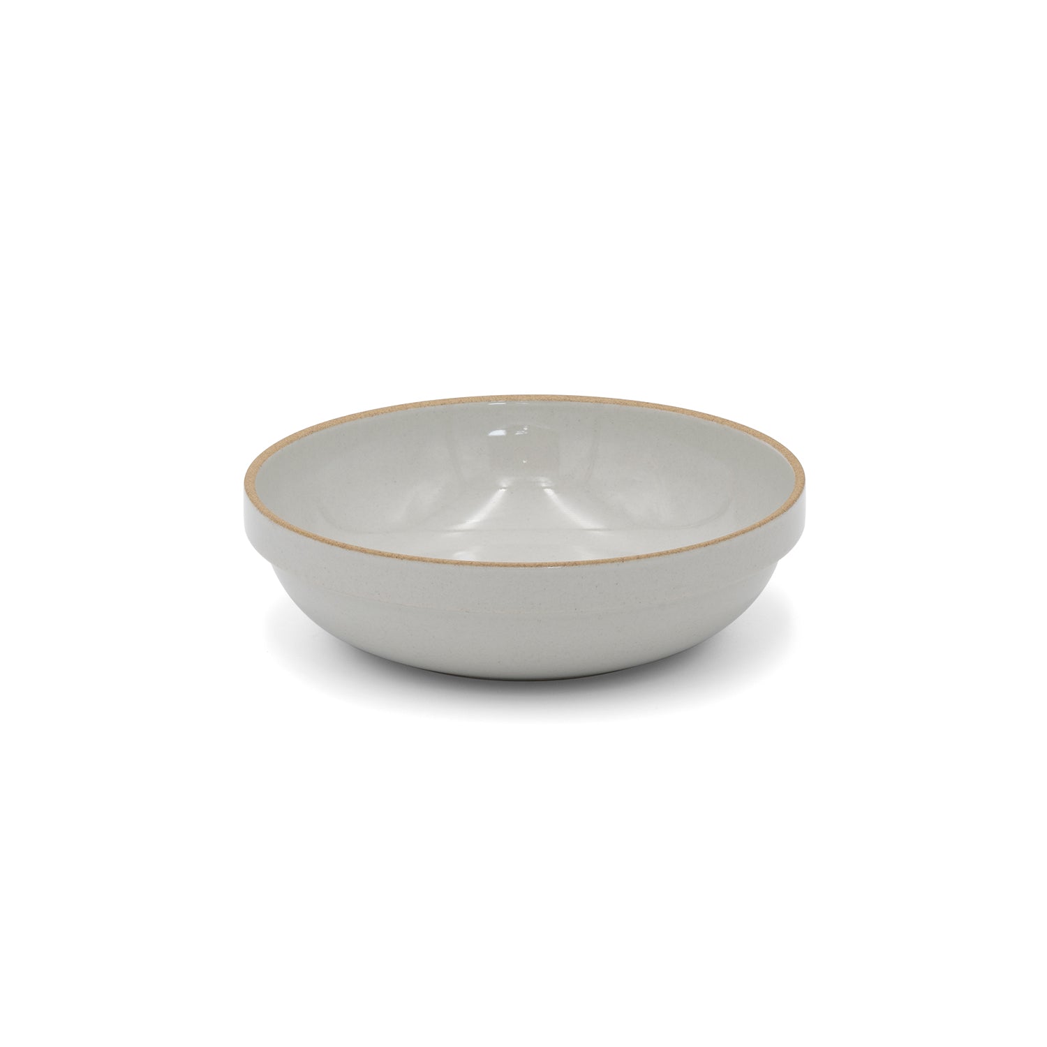 Round Bowl, Gloss Gray