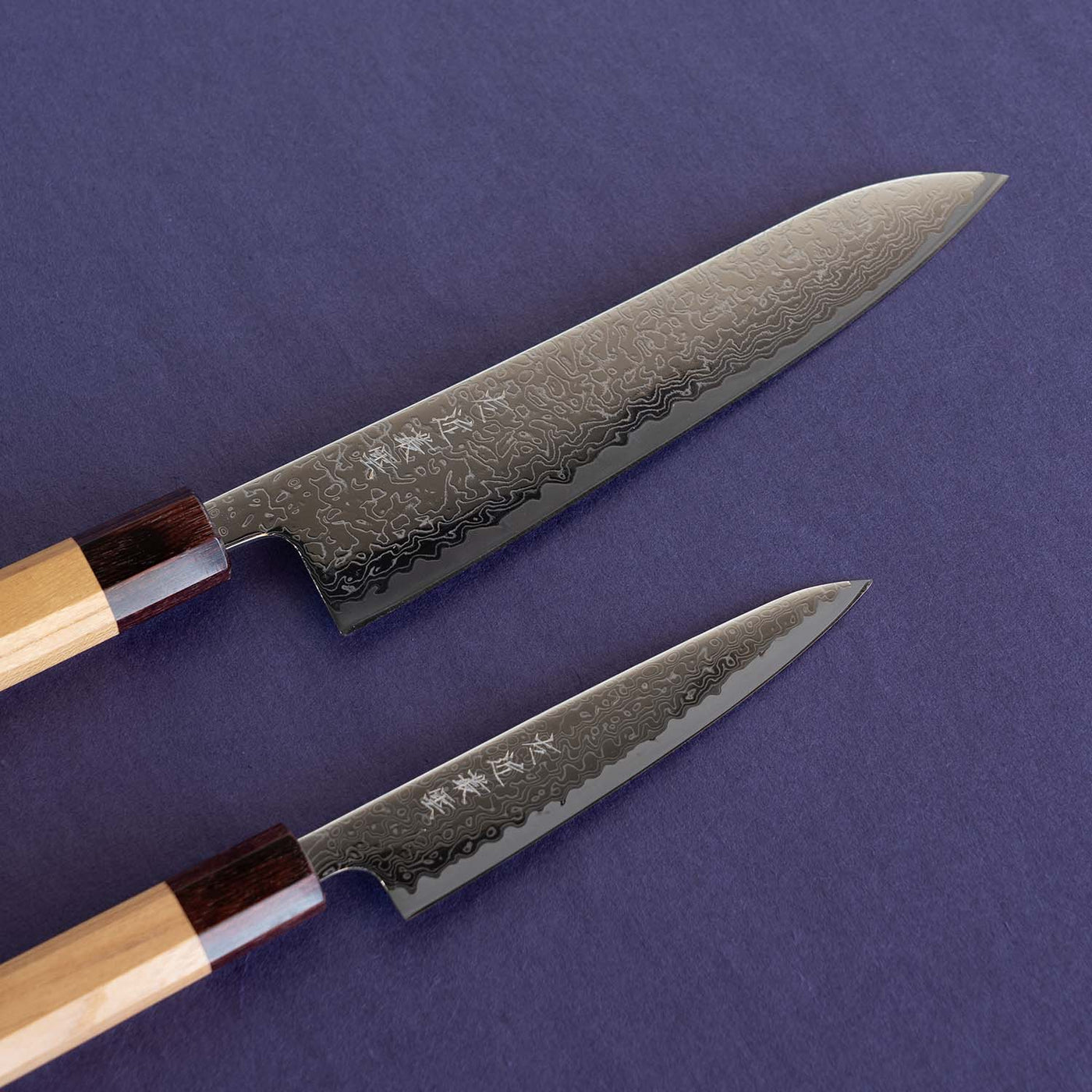 Hokiyama - Sakon Murakumo, Nickel Damascus - Petty 135 mm – JINEN