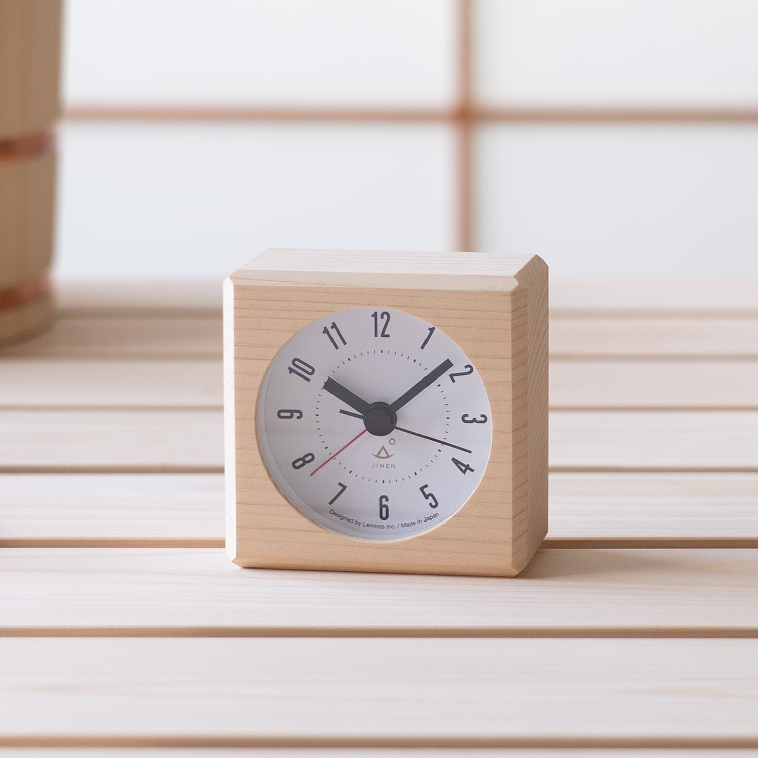 Hinoki Alarm Clock