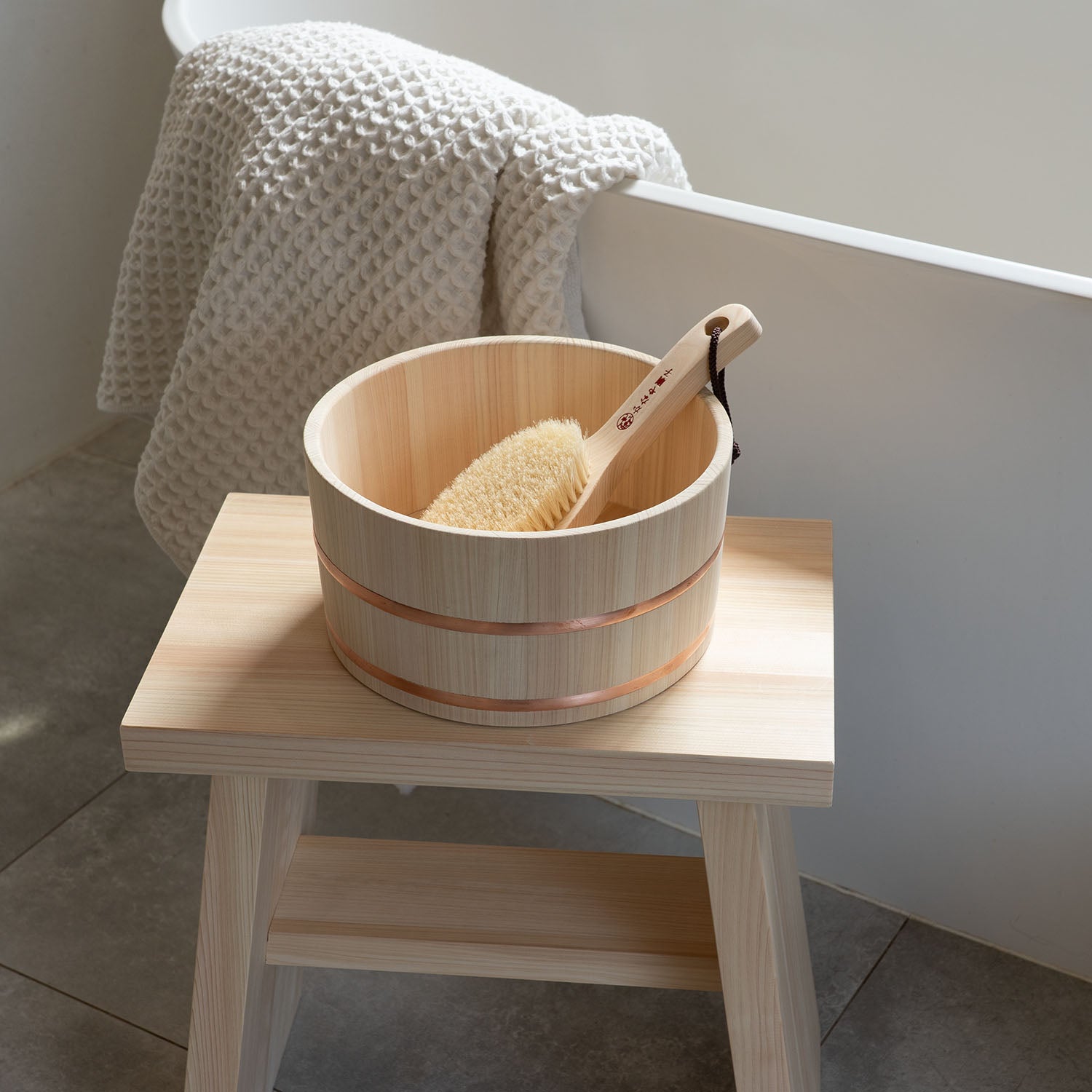 Hinoki Bath Bucket