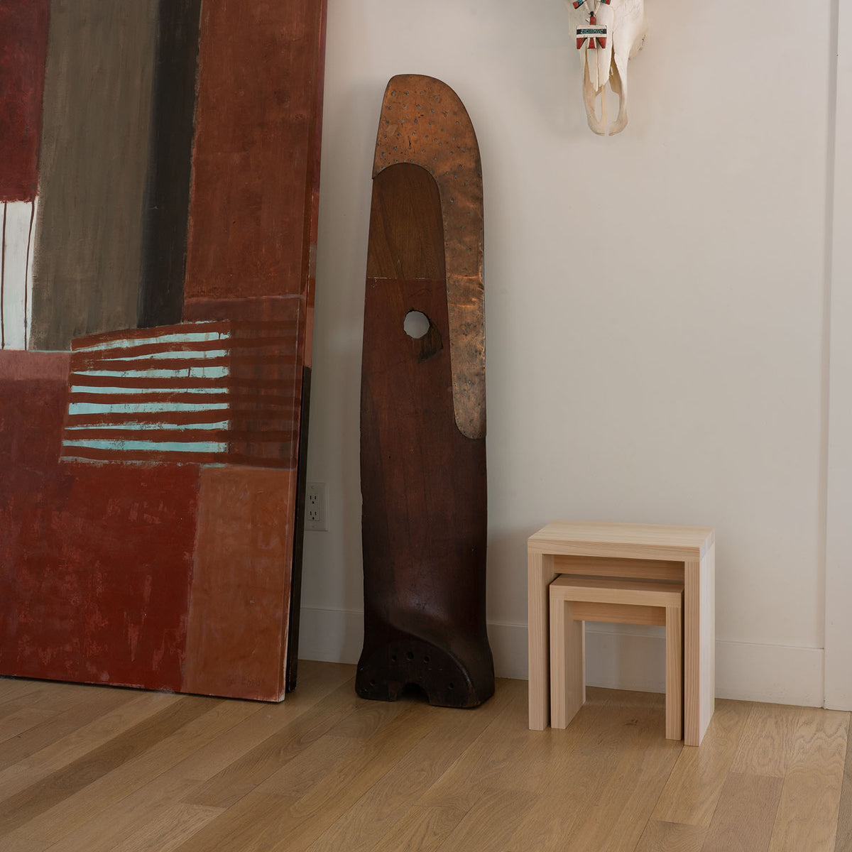 Hinoki Bath Stool - Mon