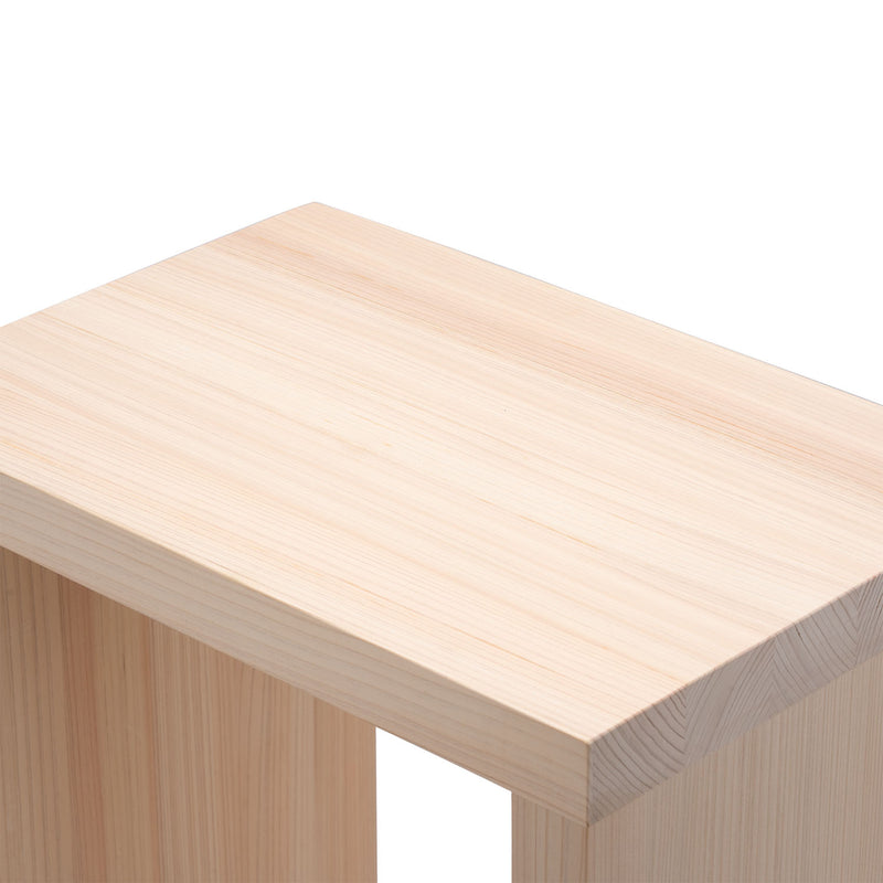 Hinoki Bath Stool - Mon