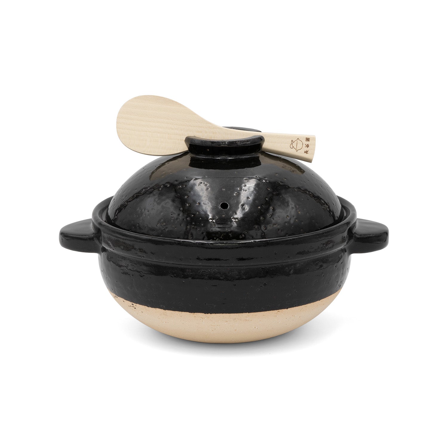 Kamado-san, Donabe Rice Cooker - Black