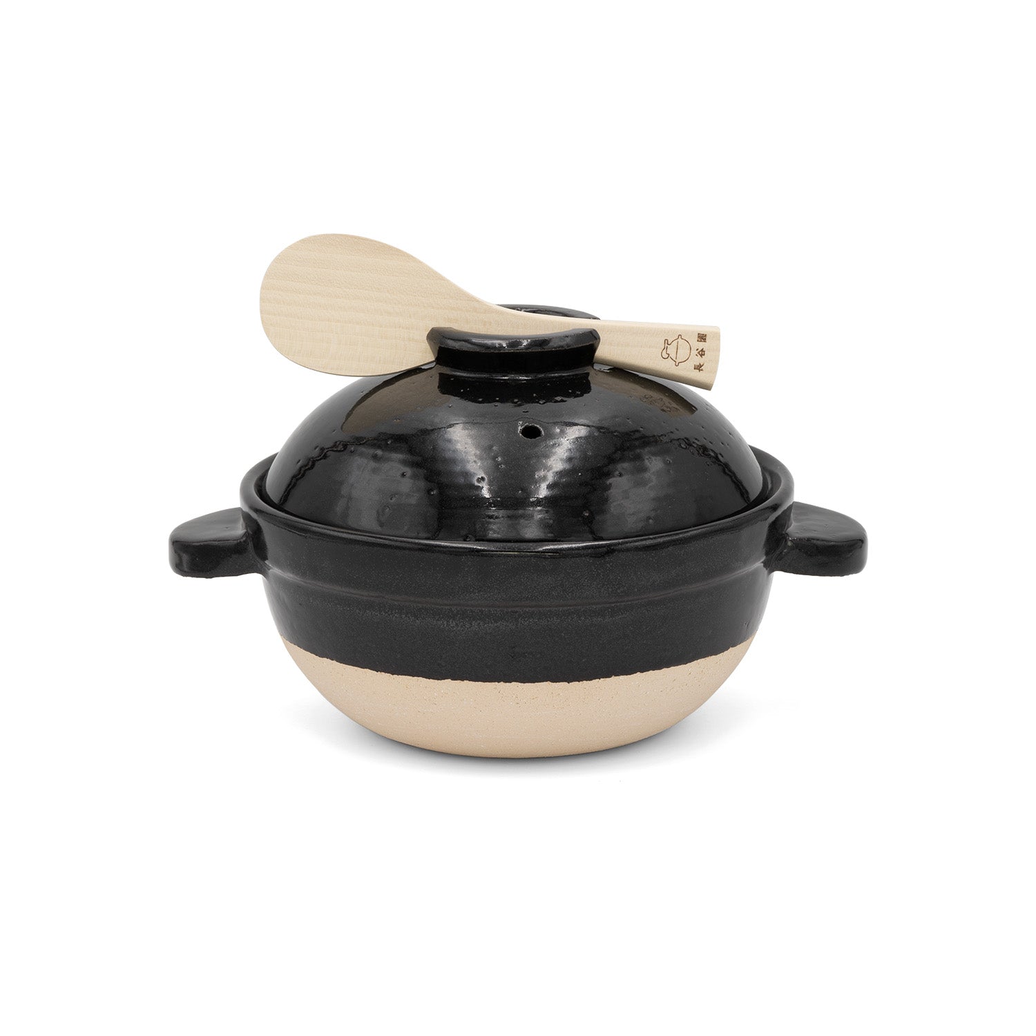 Kamado-san, Donabe Rice Cooker - Black