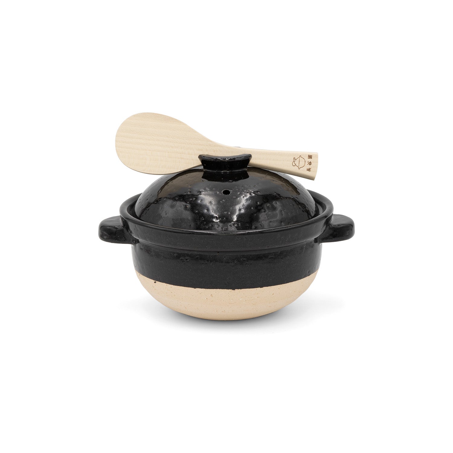 Kamado-san, Donabe Rice Cooker - Black
