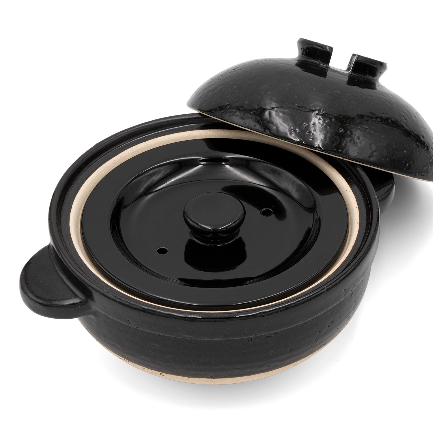 Kamado-san, Donabe Rice Cooker - Black