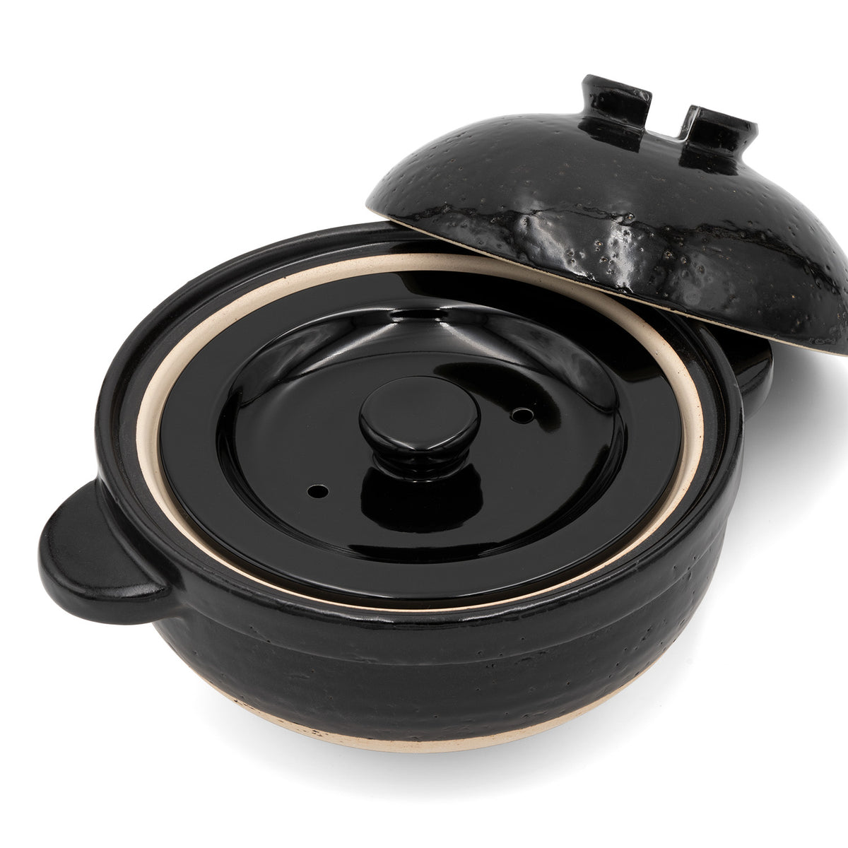 Kamado-san, Donabe Rice Cooker - Black