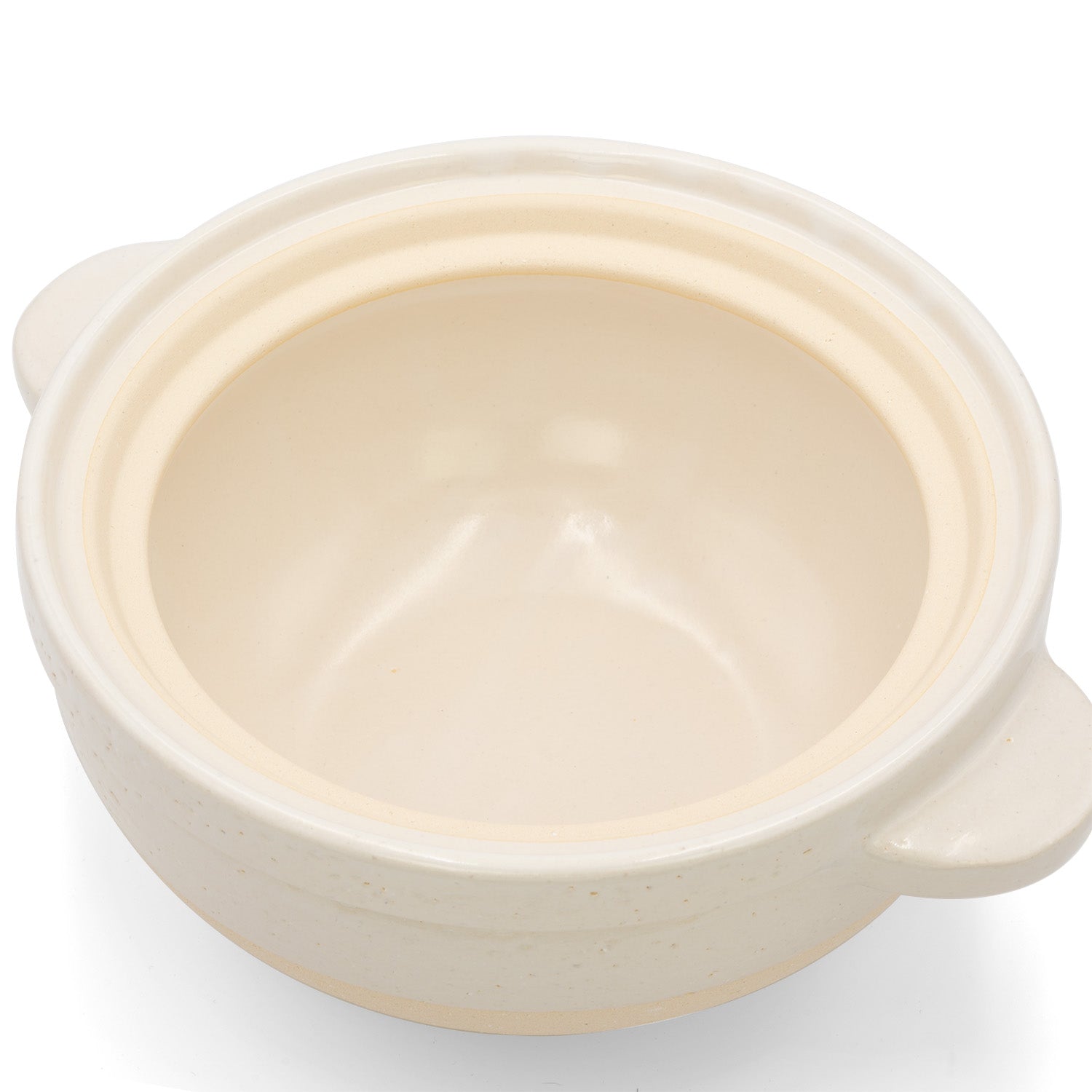 Kamado-san, Donabe Rice Cooker - White, Large