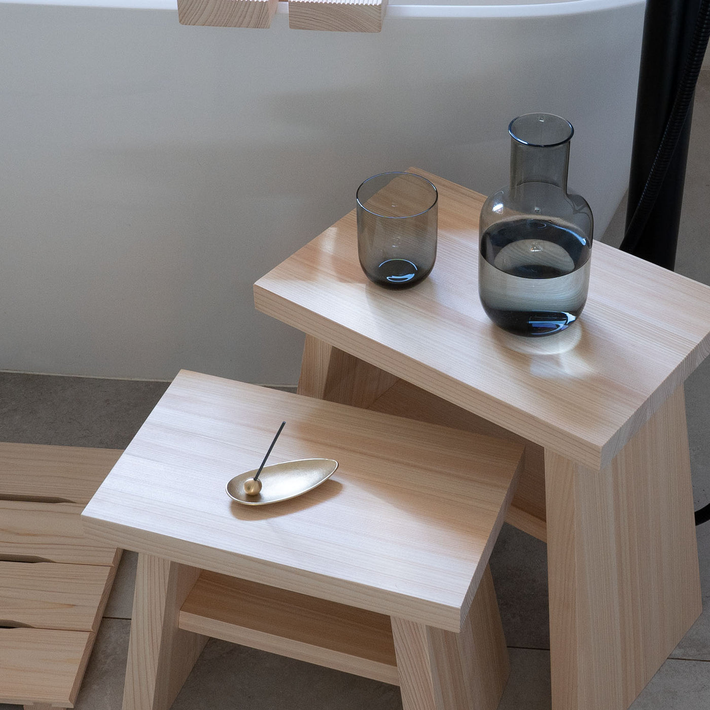 Nousaku - Incense Holder - Bamboo Leaf – JINEN