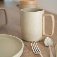 Mug, Natural-Mug-Hasami Porcelain-11 oz-JINEN