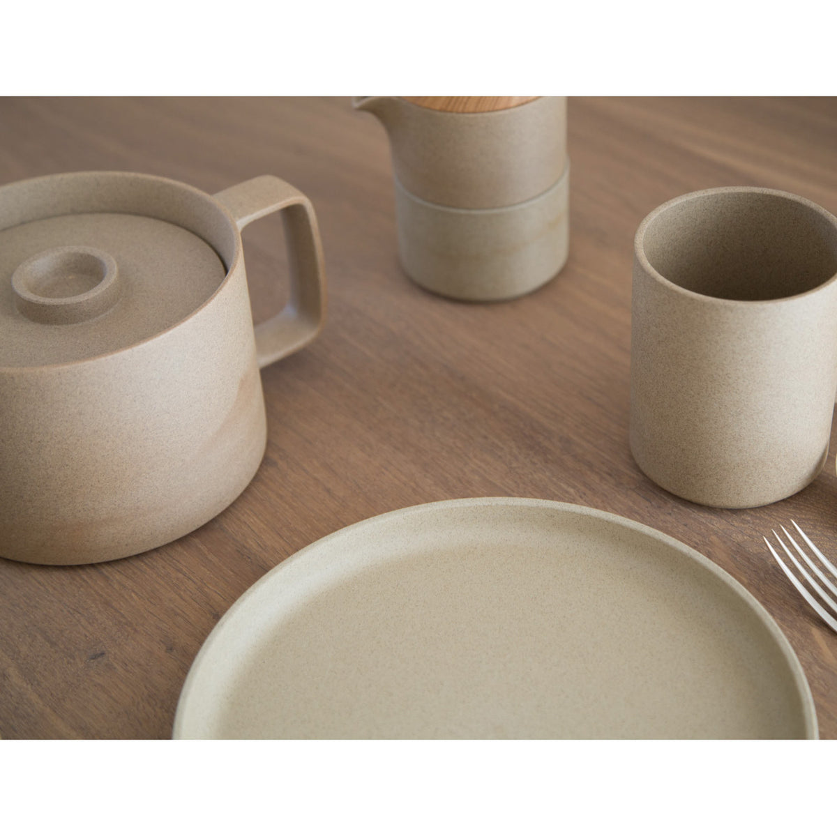 Plate, Natural-Plate-Hasami Porcelain-3.25"-JINEN