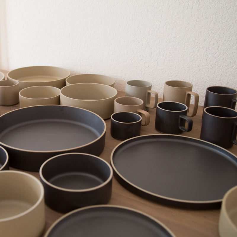 Plate, Black-Plate-Hasami Porcelain-3.25"-JINEN