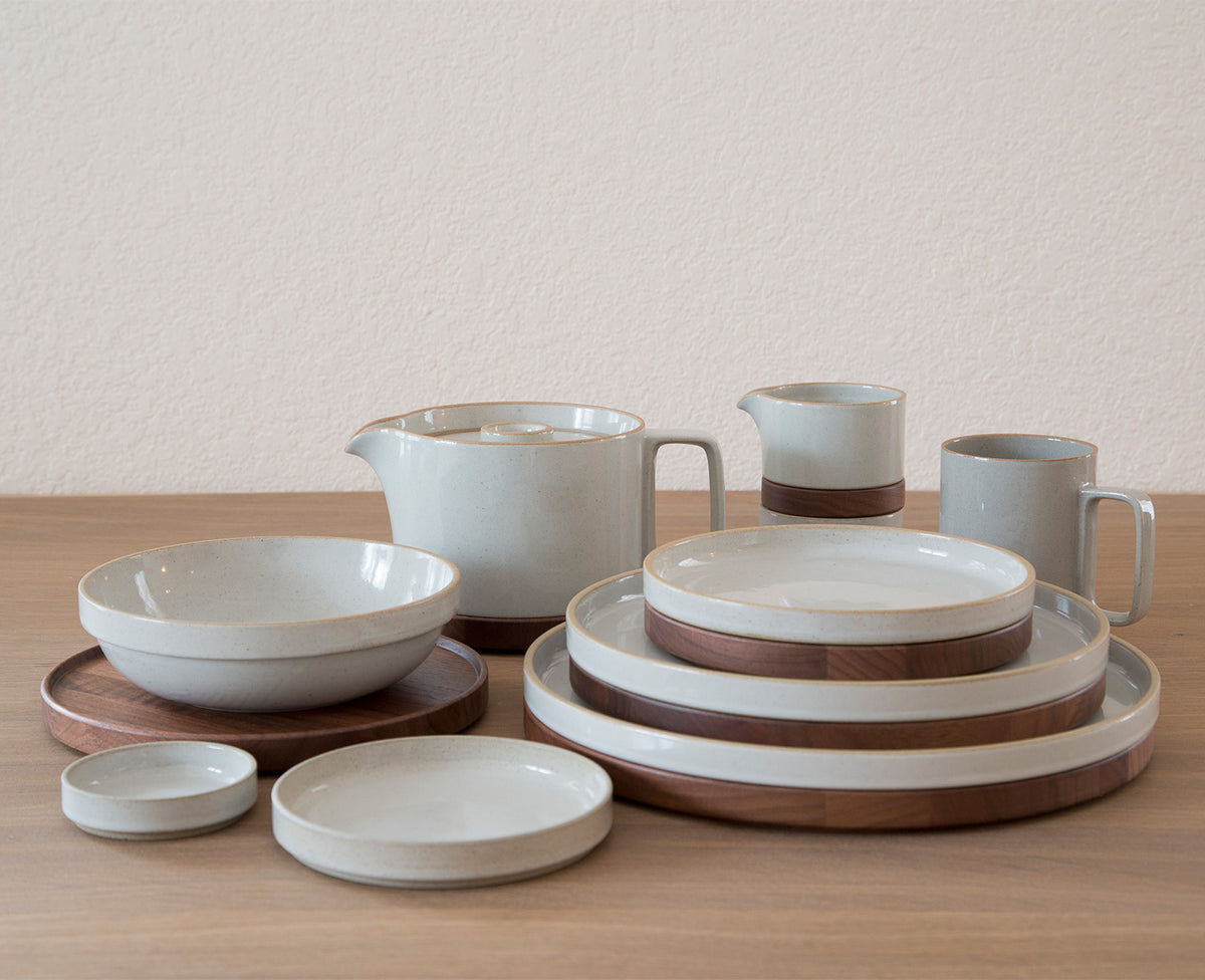 Tray, Walnut-Tray-Hasami Porcelain-3.25"-JINEN