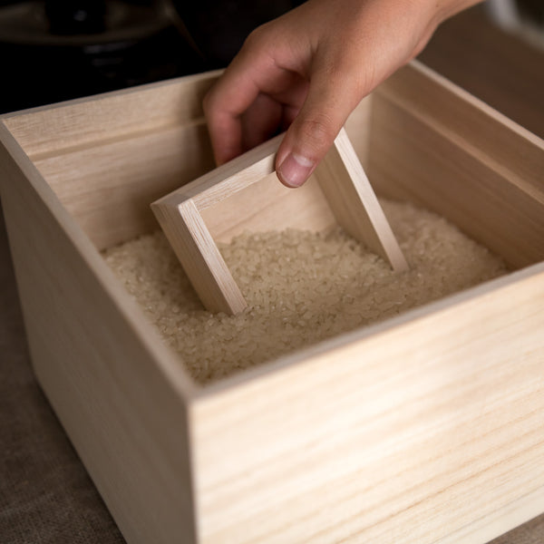 Rice Bin - Medium (3 kg)-Bin-Masuda Kiribako-JINEN