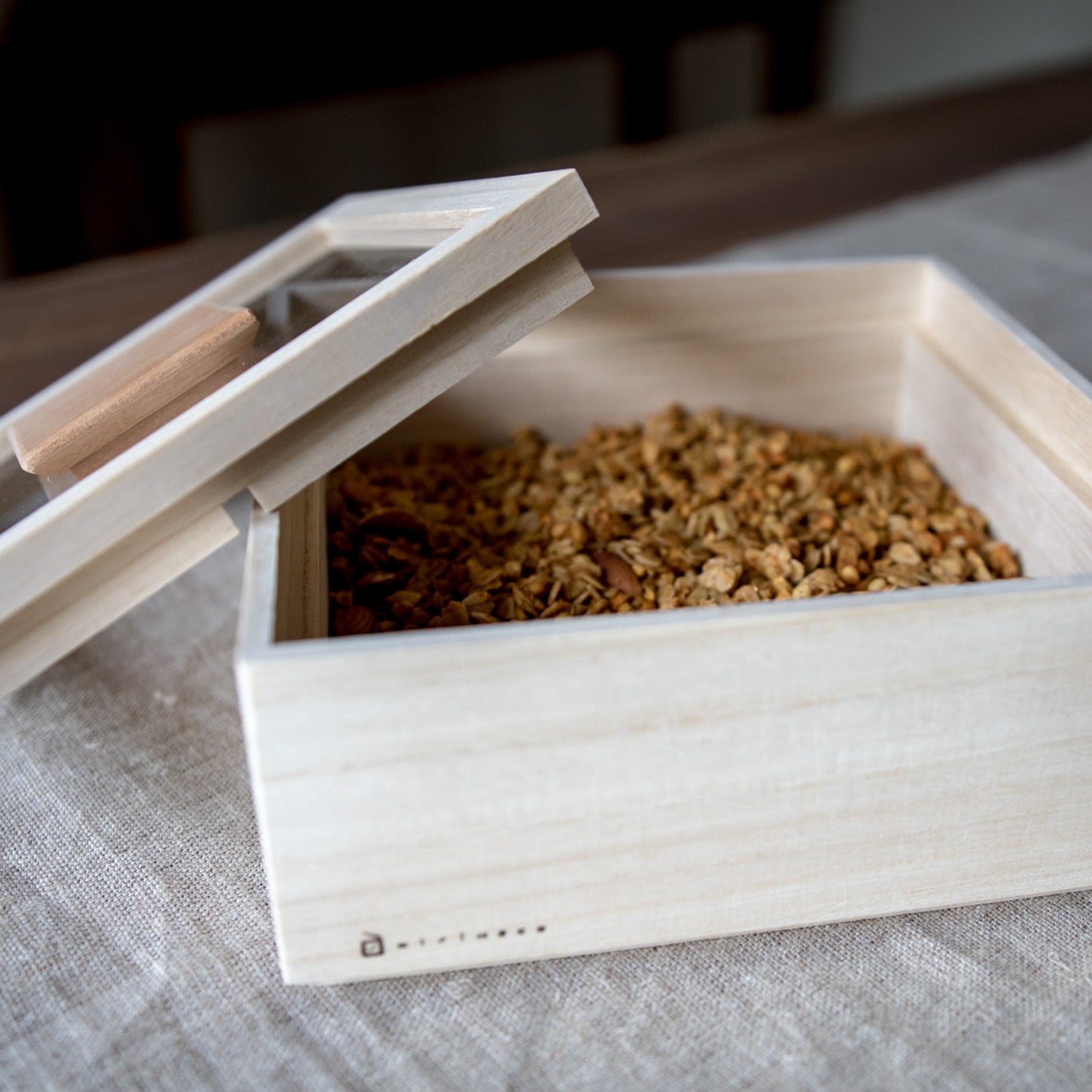 Rice Bin - Small (1 kg)-Bin-Masuda Kiribako-JINEN