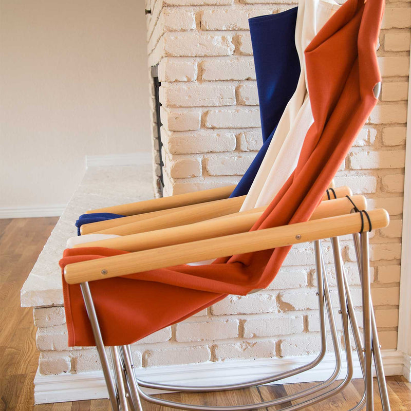 Rocking Chair, Vermilion-Chair-Nychair X-JINEN