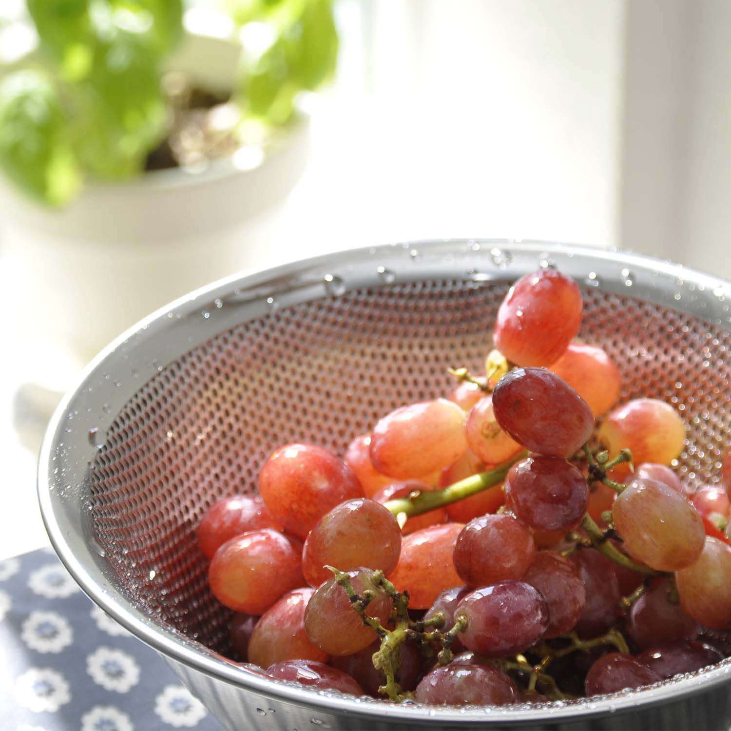 Stainless Steel Punch Pressed Strainer, 4 Pc Set