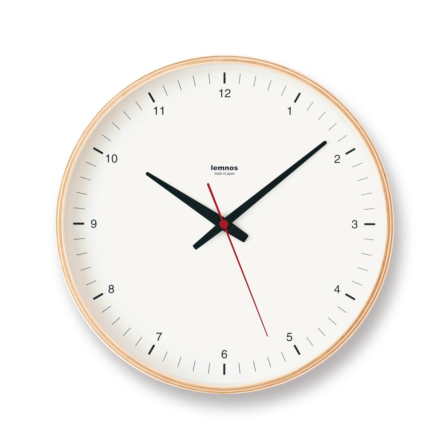 『3年保証』 - Lemnos Plywood JINEN – Clock インテリア時計