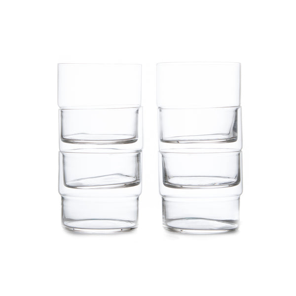 10.5 oz. Fino Stacking Glass - 6 Pack-Glass Cup-Toyo Sasaki Glass-JINEN