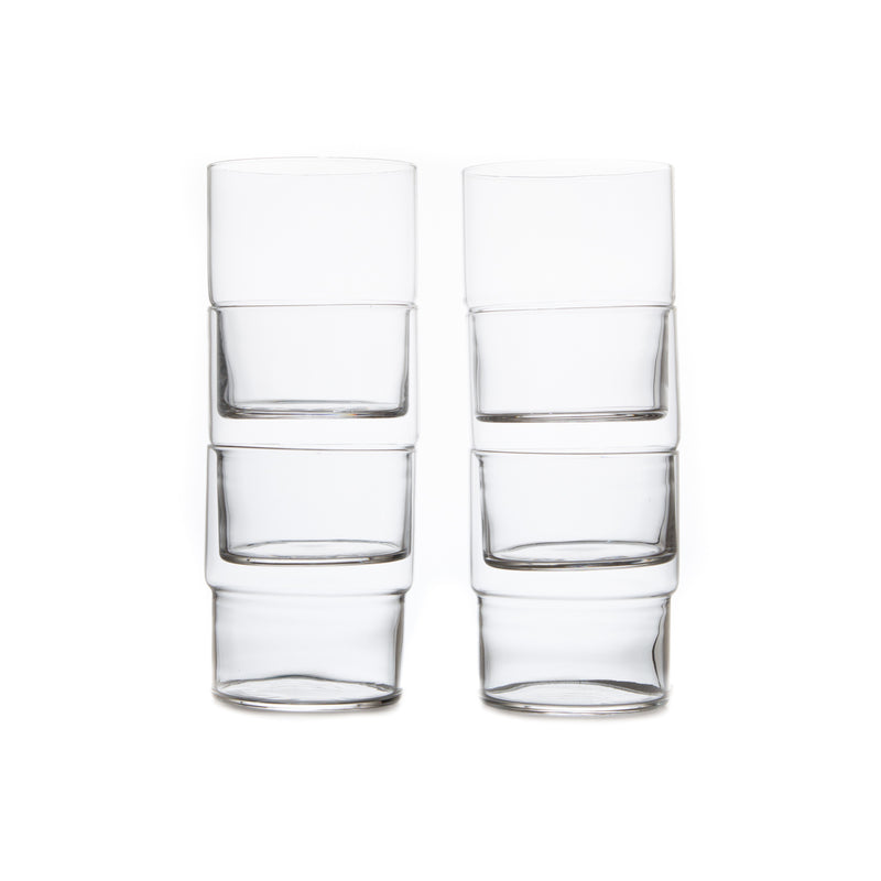 13 oz. Fino Stacking Glass - 6 Pack-Glass Cup-Toyo Sasaki Glass-JINEN