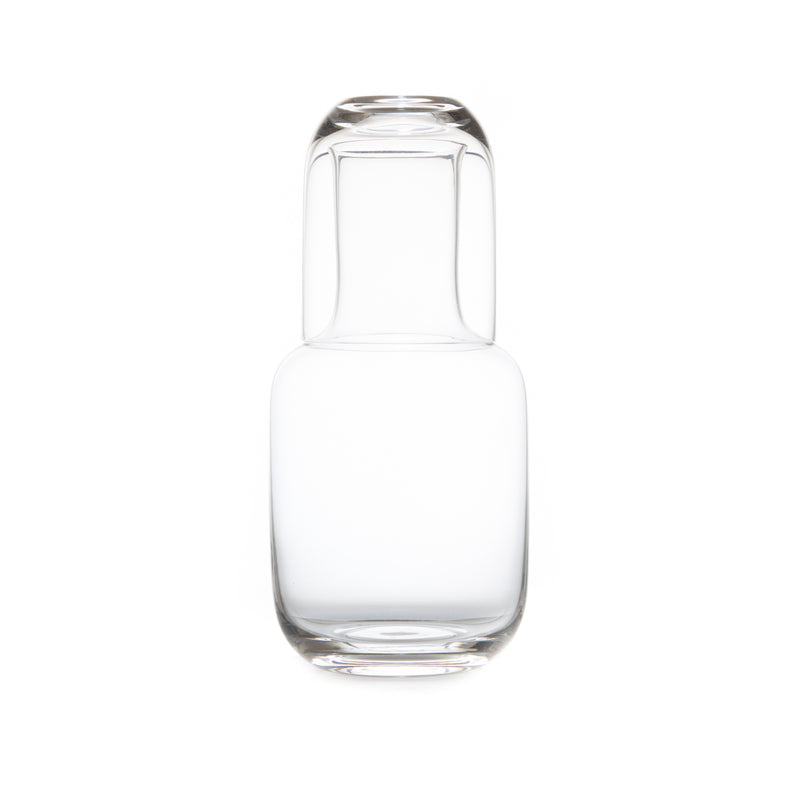 Night Carafe Set-Glass Carafe-Toyo Sasaki Glass-Clear-JINEN