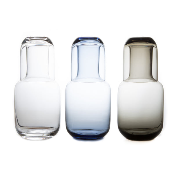 Night Carafe Set-Glass Carafe-Toyo Sasaki Glass-Clear-JINEN