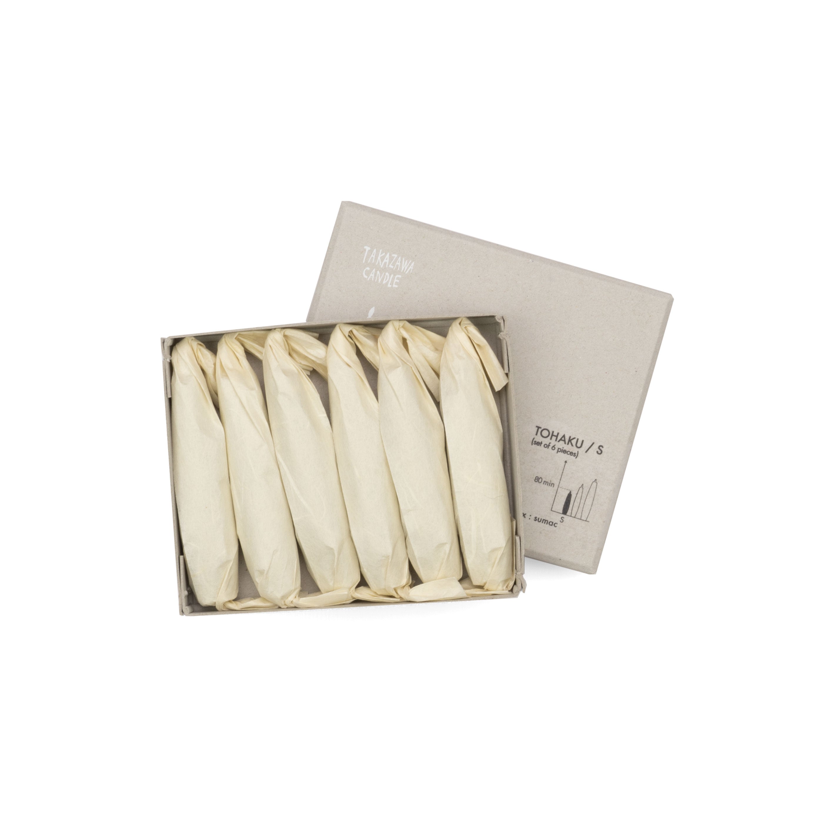 Tohaku Japanese Candles, Small