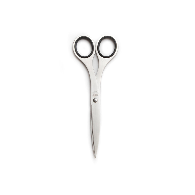 ALLEX Japanese Office Scissors for Desk, Large 7.2 All Purpose Scissors,  Made in JAPAN, All Metal Sharp Japanese Stainless Steel Blade with Non-Slip
