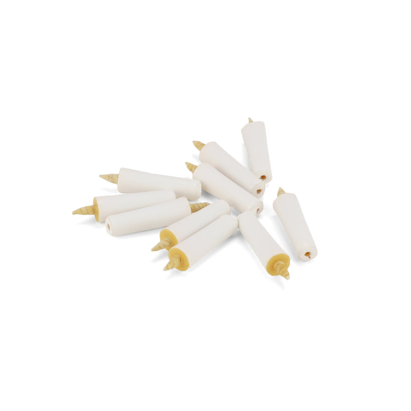 Rice Wax Japanese Candles, White