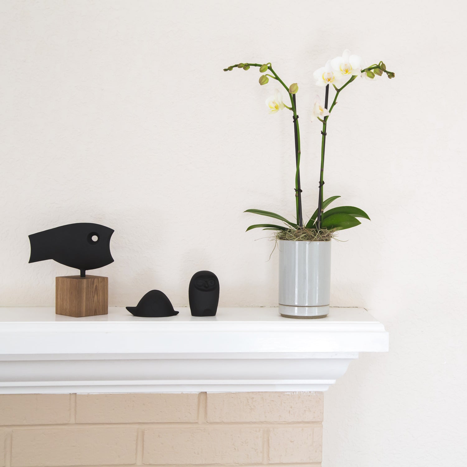 Cast Iron Decor - Winking Owl-Cast Iron Ornament-Kamasada-JINEN