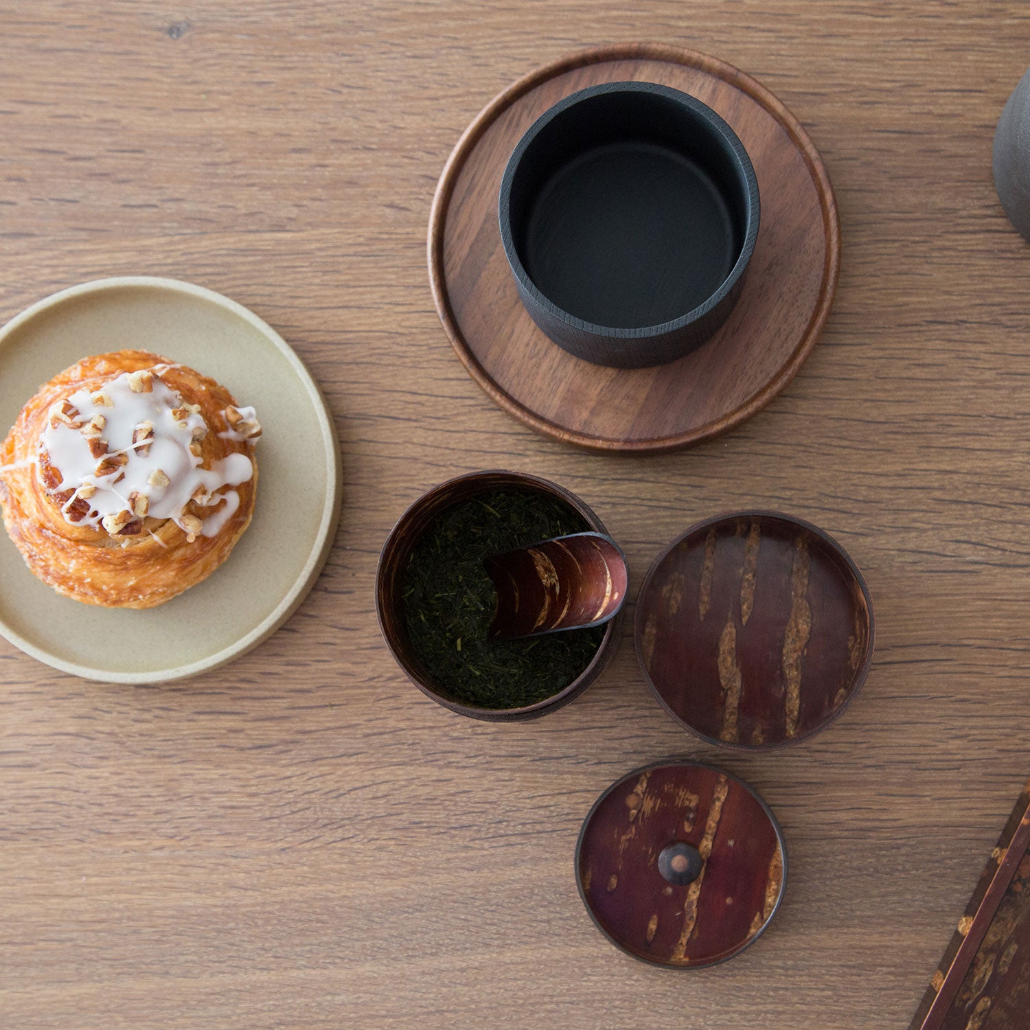 Wooden Tea Cup-Cup-Hasami Porcelain-JINEN