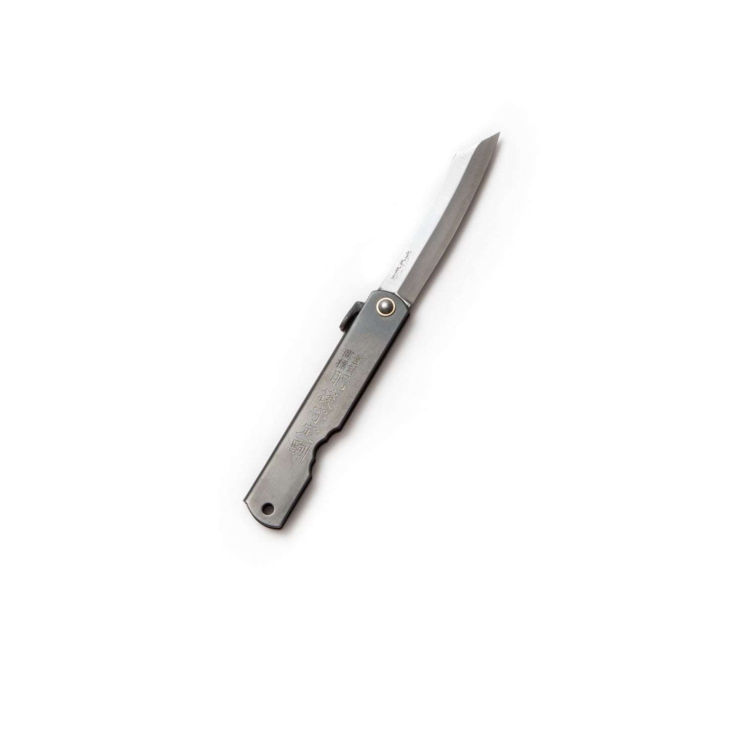 Higonokami Folding Knife - Aogami, Black-Folding Knife-Nagao Kanekoma Knife-JINEN