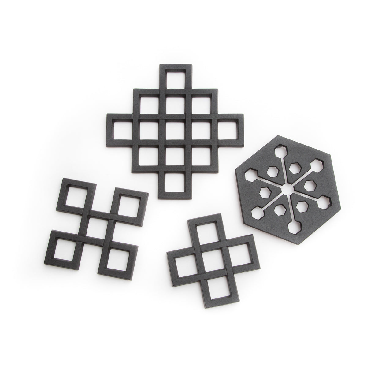 Cast Iron Trivet - Lattice, 5"-Trivet-Kamasada-JINEN